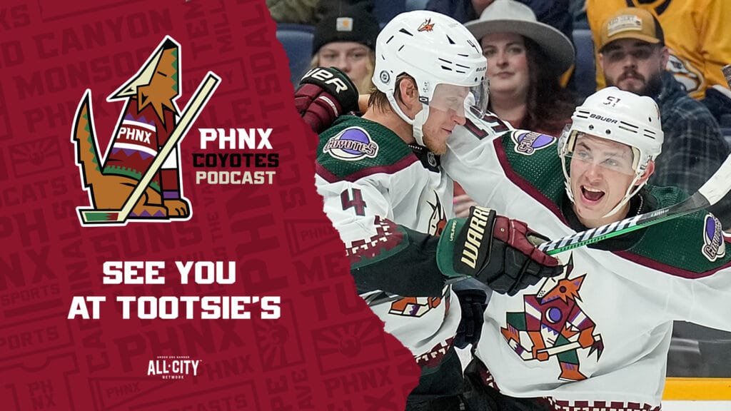 Arizona Coyotes pull off 7-5 win in crazy back and forth game with Nashville Predator | PHNX Coyotes