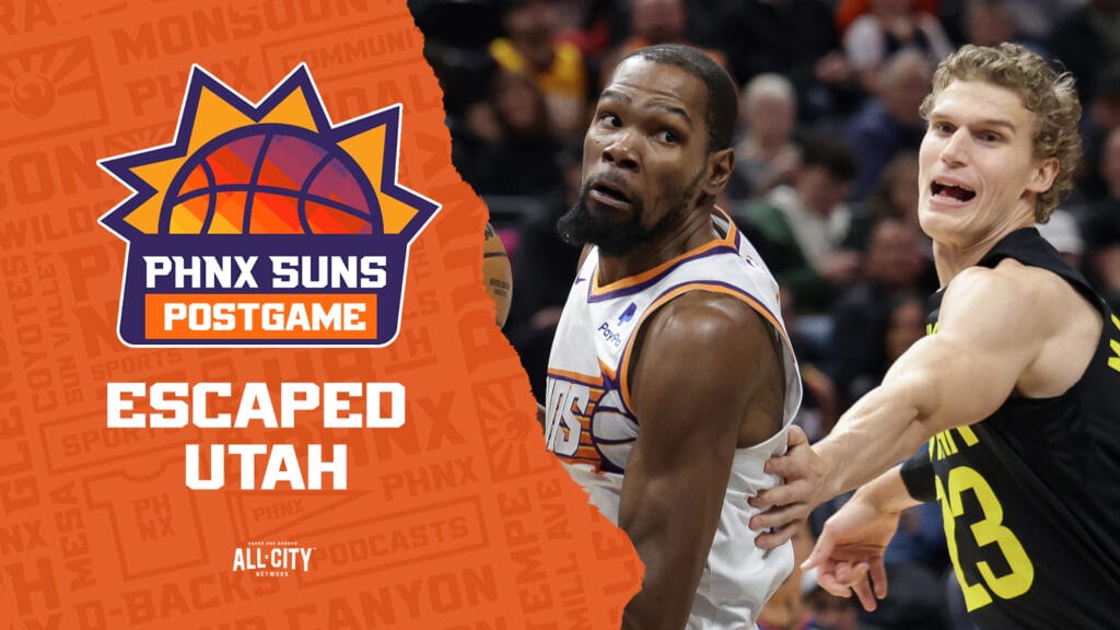 Kevin Durant leads the Phoenix Suns to a whacky double-OT win over Utah Jazz