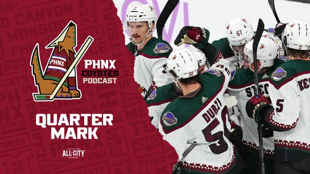 Examining the Arizona Coyotes at the quarter point of the NHL season