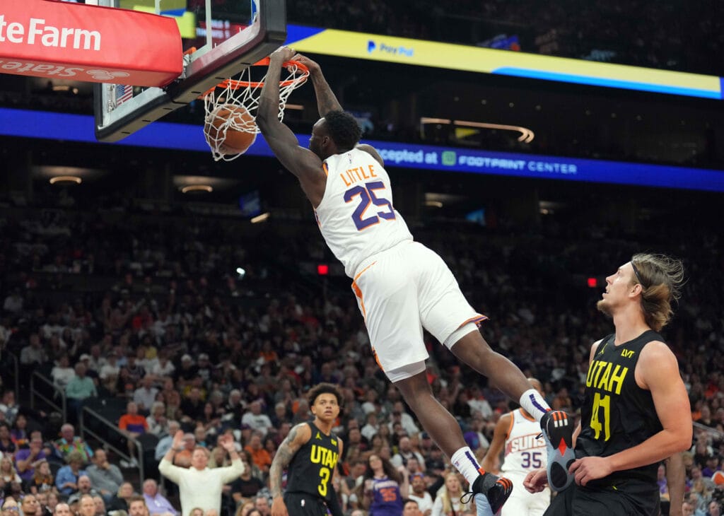 Nassir Little is finding his place with the Phoenix Suns and peace off the court with his newborn daughter Brielle Little.