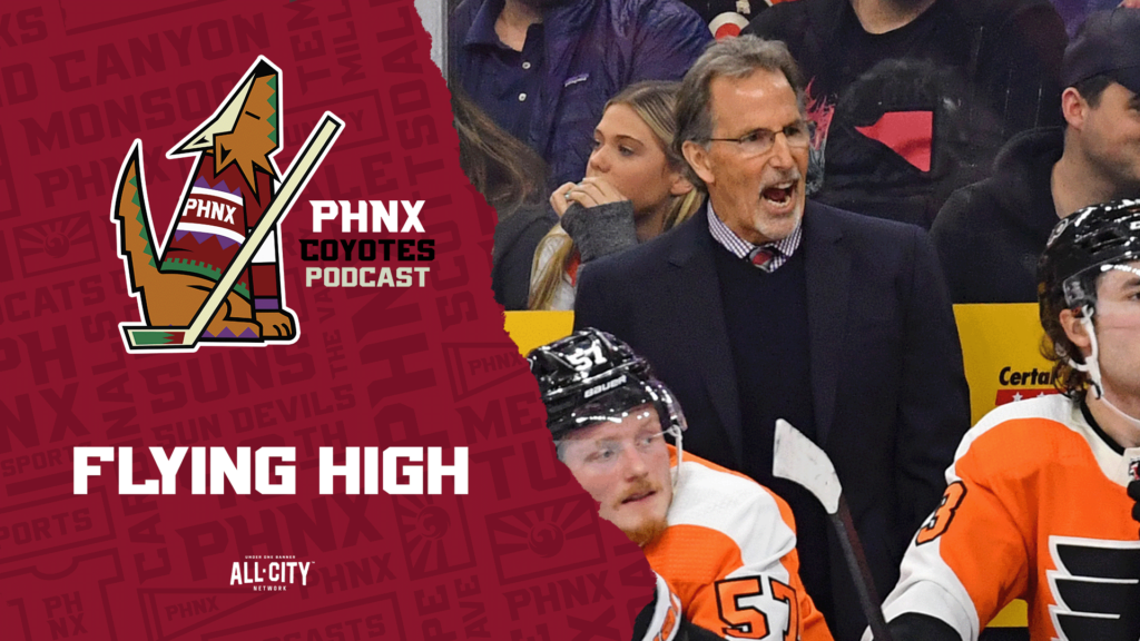 Like the Arizona Coyotes, the Philadelphia Flyers are enjoying unexpected success