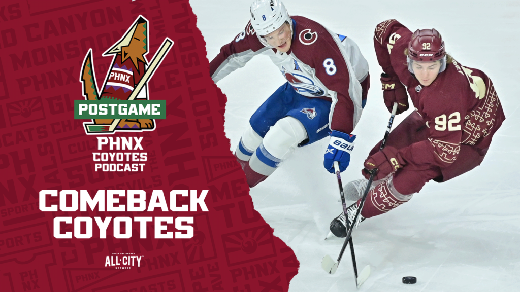 Jack McBain wins it for Arizona Coyotes in thrilling comeback victory over Colorado Avalanche