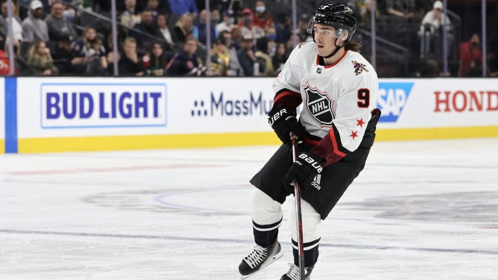 Clayton Keller is a three-time NHL All-Star Game selection.