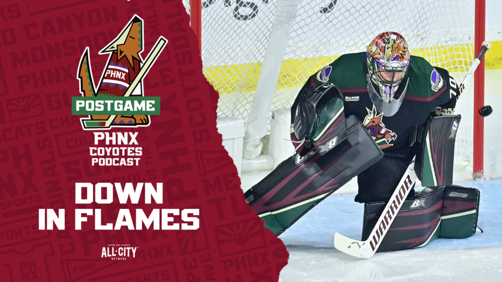 Arizona Coyotes crumble versus Calgary Flames, end home stand 1-4
