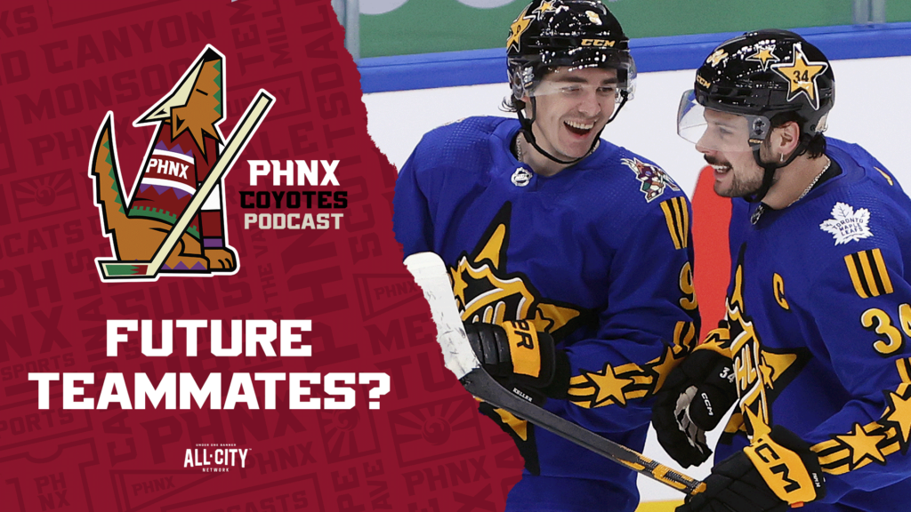 Dreaming of an Auston Matthews-Clayton Keller line… for the Arizona Coyotes