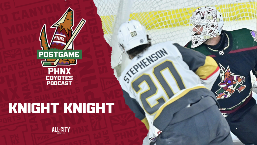 Arizona Coyotes drop fourth straight with loss to Vegas Golden Knights