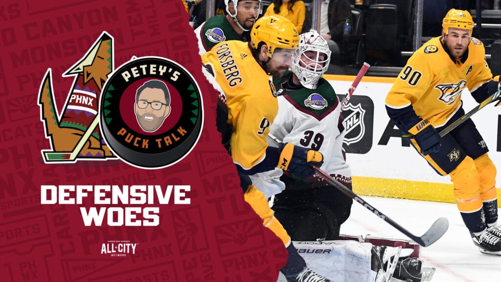 Arizona Coyotes defensive woes leads to goals against