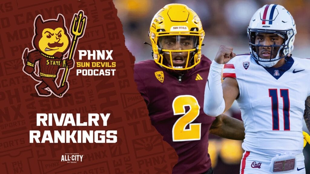 Where does the ASU and Arizona rivalry rank in the Big 12?