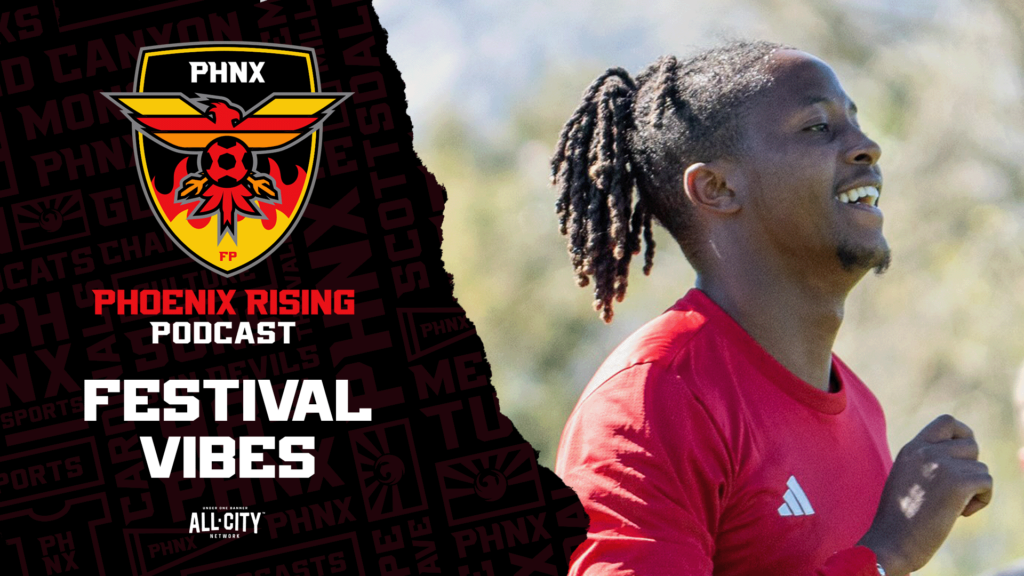 PHNX Phoenix Rising Podcast episode title Festival Vibes