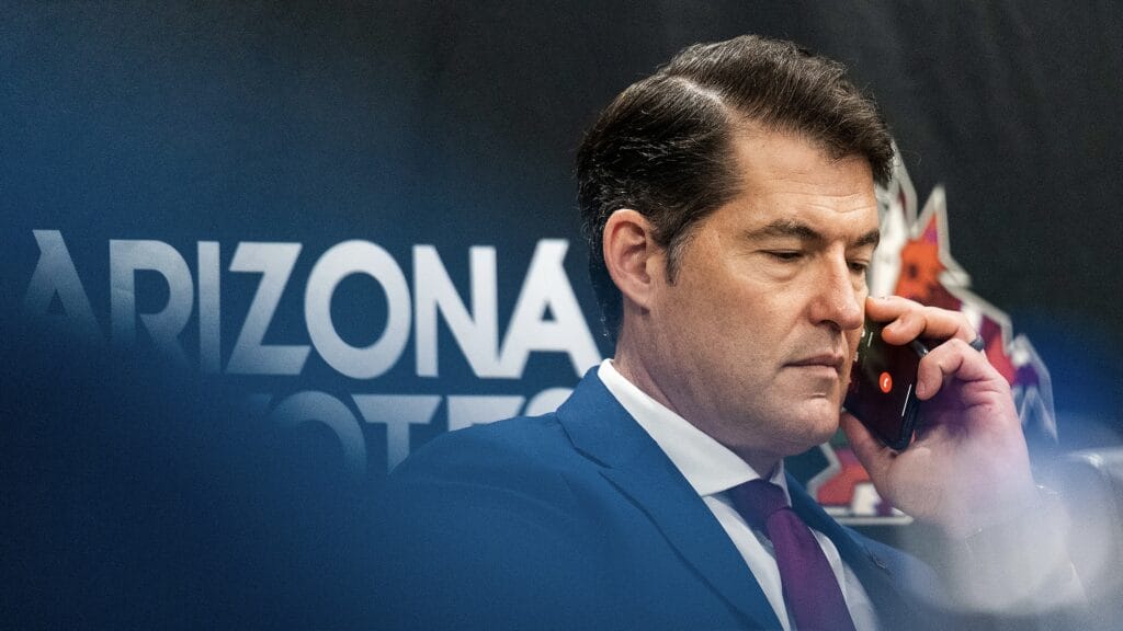 Coyotes GM Bill Armstrong.