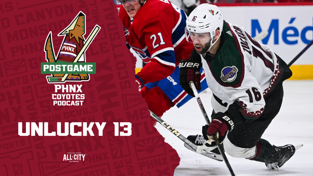 Arizona Coyotes lose 13th straight game with loss to Montreal Canadiens
