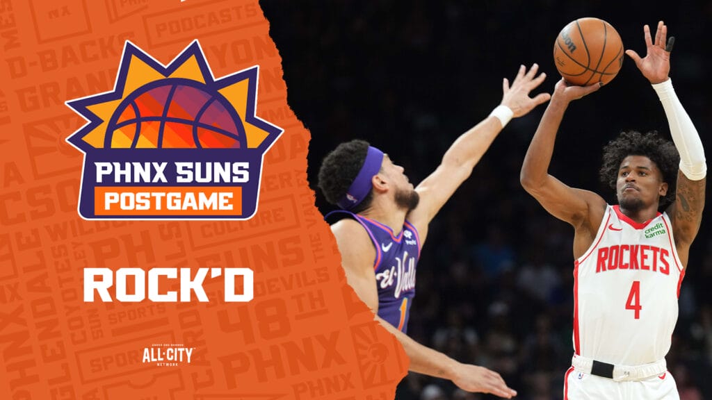 Devin Booker hurt as the Phoenix Suns get upset by Houston Rockets squad