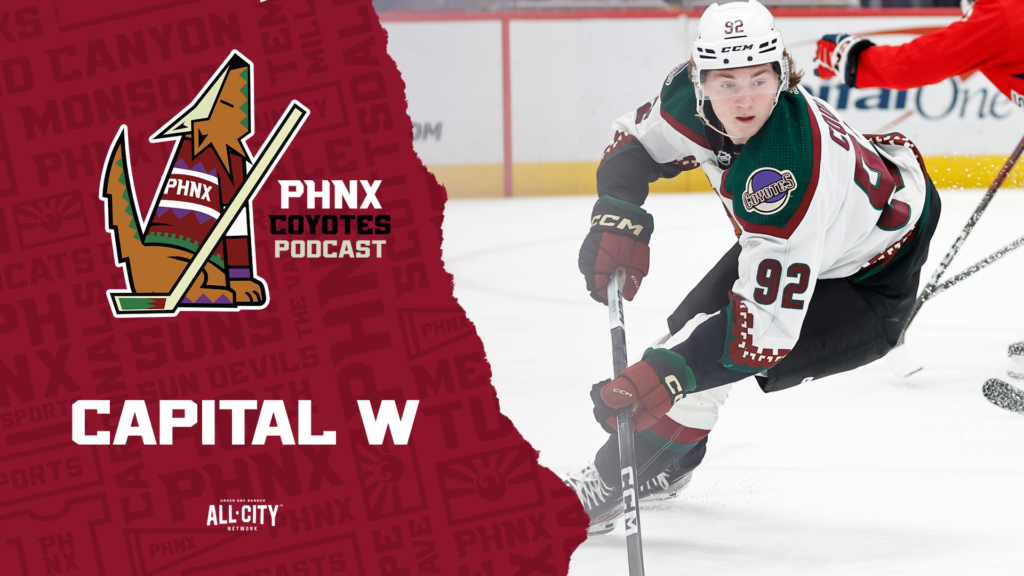 Dylan Guenther shines in Arizona Coyotes’ win over Washington Capitals