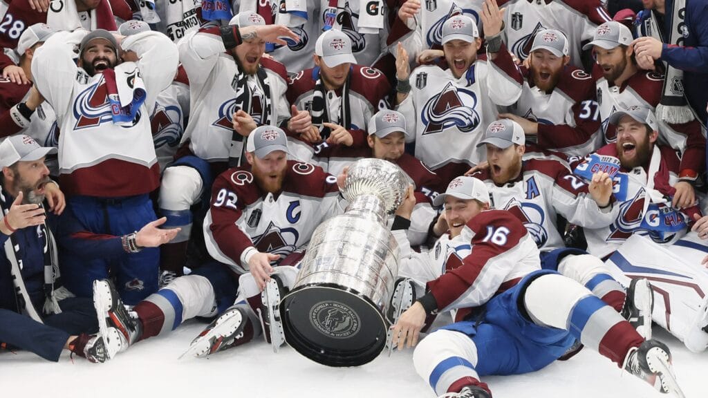The Colorado Avalanche's rebuild was complete with a Stanley Cup in 2022.