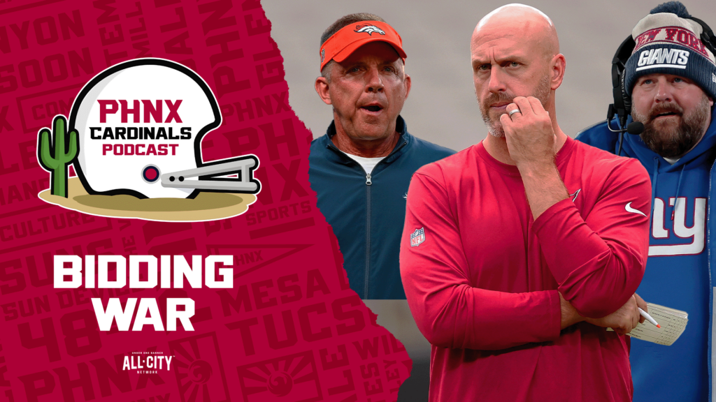 Arizona Cardinals Running QB BIDDING WAR for pick #4 between Vikings, Giants, Broncos, Raiders
