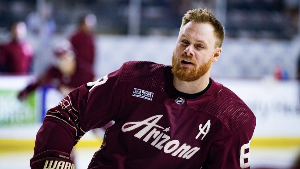 Lawson Cruse is tied for second on the Coyotes with 21 goals.