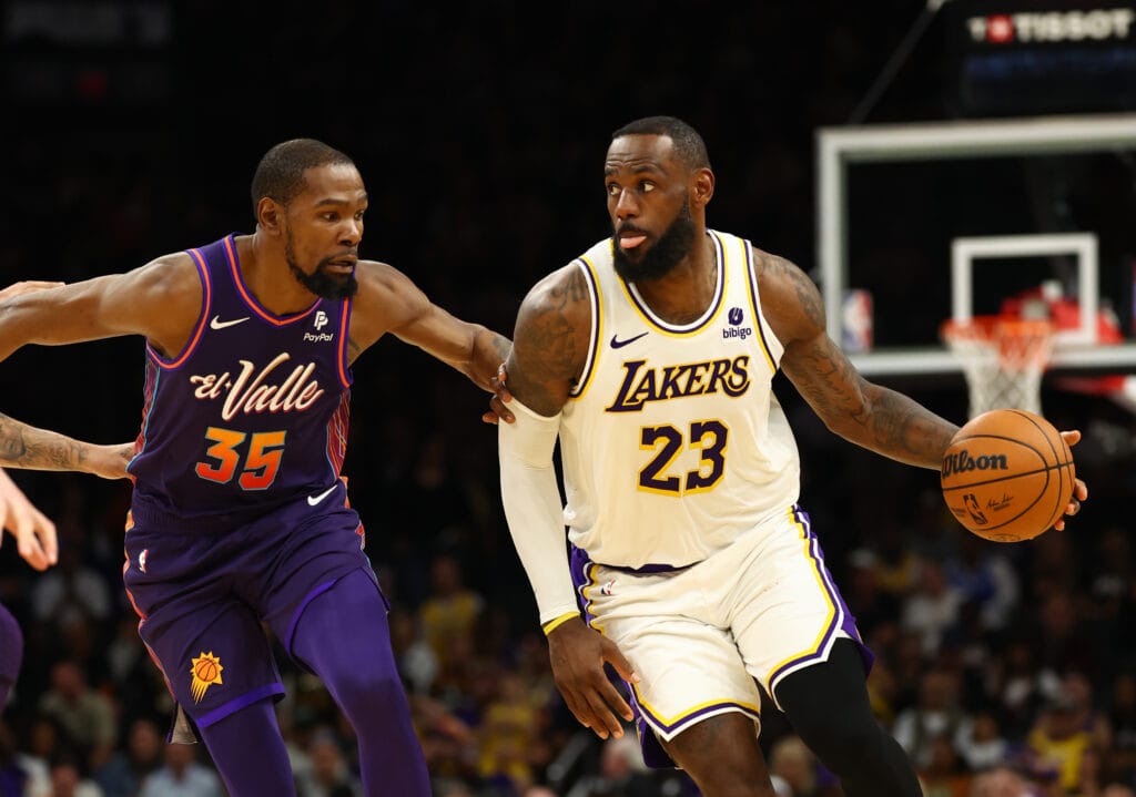As the Phoenix Suns approach 2024 NBA free agency, LeBron James leads off the list of 20 unlikely, pie-in-the-sky veteran minimum targets.