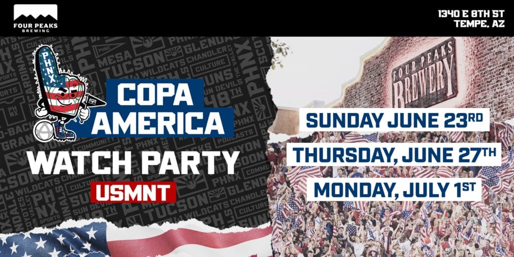 PHNX USMNT Copa Watch Parties at Four Peaks