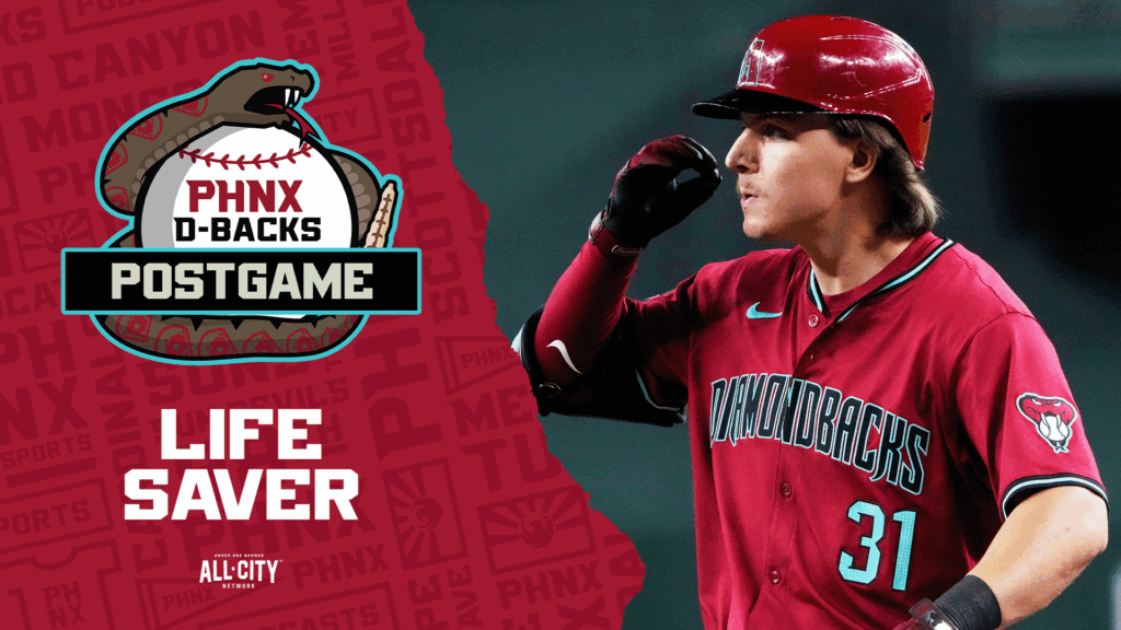 Diamondbacks outfielder Jake McCarthy played hero on Thursday night.