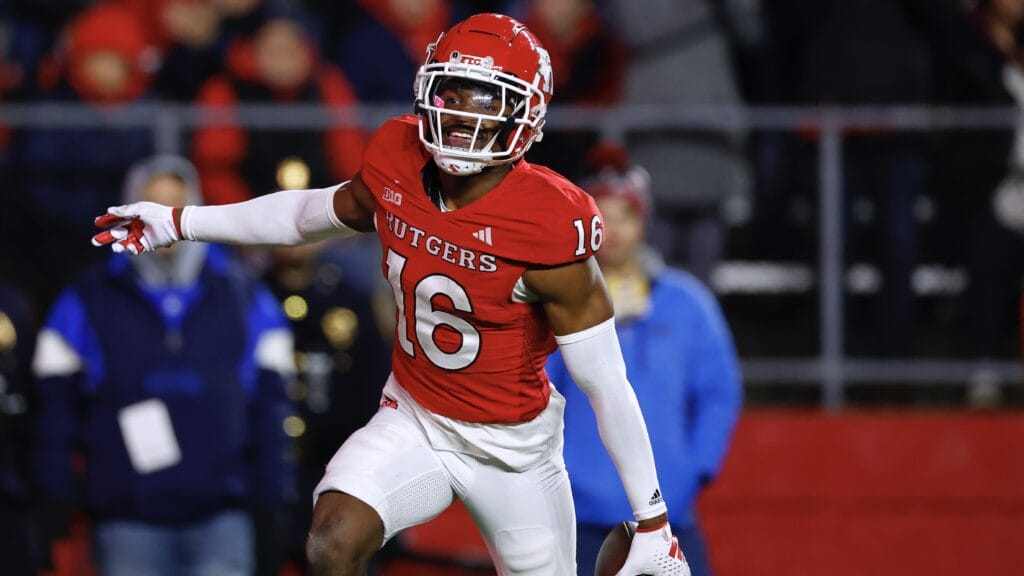 The Cardinals selected Rutgers cornerback Max Melton in the second round of the 2024 NFL Draft.