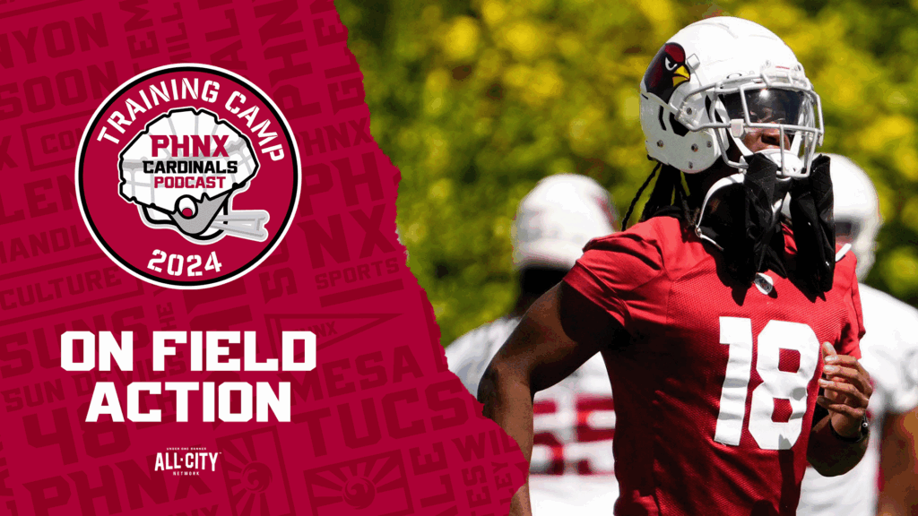 Marvin Harrison Jr. Debuts On Field As Arizona Cardinals Begin Training Camp At State Farm Stadium