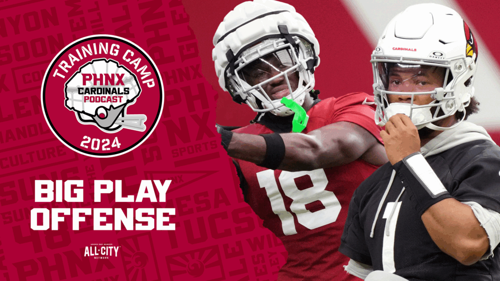 Kyler Murray, Marvin Harrison Jr. CONNECT DEEP As Arizona Cardinals Offense Shines At Training Camp