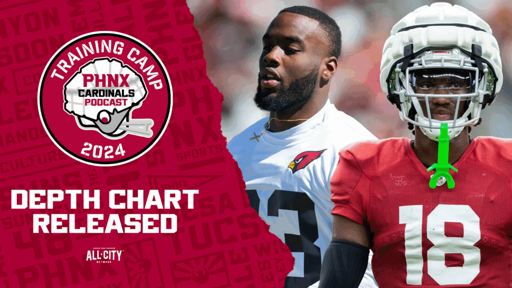 Marvin Harrison Jr., Darius Robinson HEADLINE Arizona Cardinals First Depth Chart of Training Camp