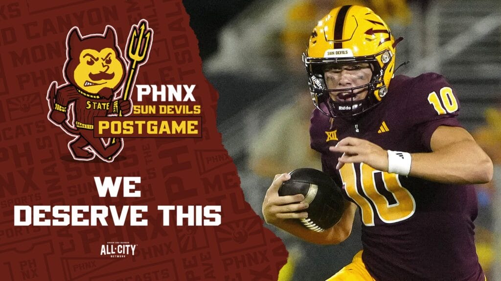 Sam Leavitt Nearly Flawless In ASU’s DOMINATION Of Wyoming In Season Opener