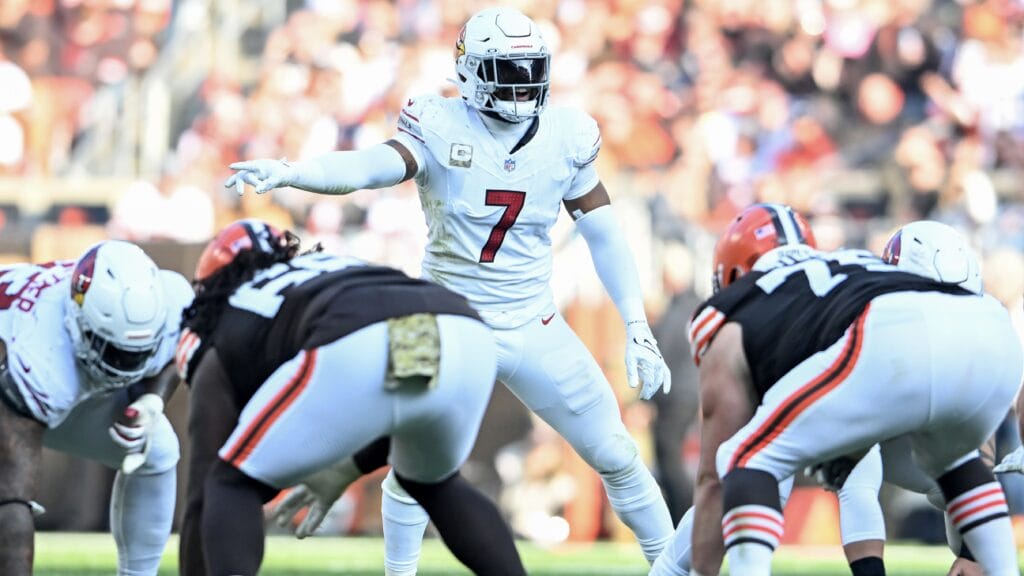 Cardinals inside linebacker Kyzir White will be one of four captains.