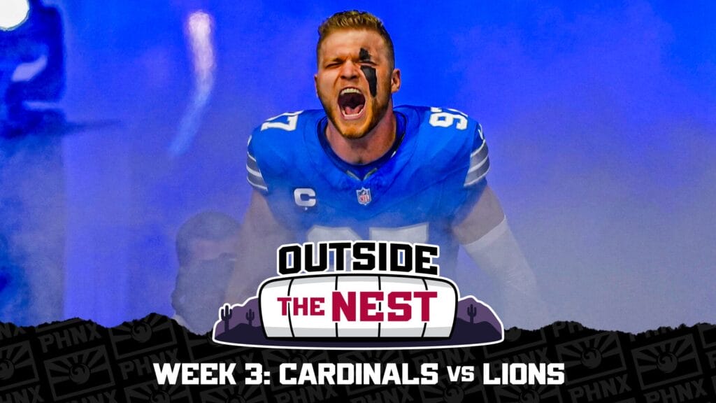 Lions defensive end Aidan Hutchinson