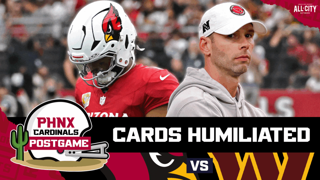 POSTGAME: Arizona Cardinals HUMILIATED By Washington Commanders As Rebuild Hits New LOW