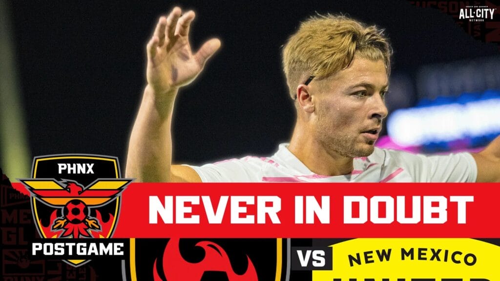 PHNX Phoenix Rising Postgame Show Never In Doubt