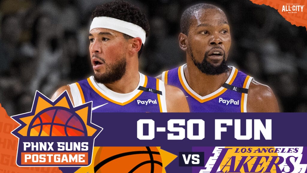 Durant And Booker Carry Things Early As Suns Bench Beats Lakers