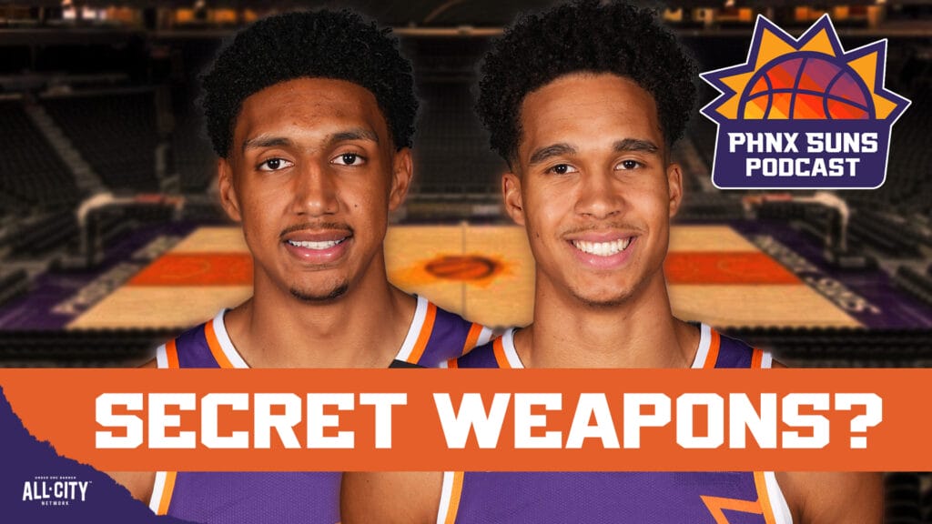 Phoenix Suns rookies Ryan Dunn and Oso Ighodaro, plus Collin Gillespie, TyTy Washington and Jalen Bridges