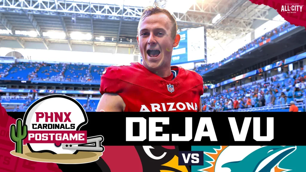 POSTGAME: Arizona Cardinals, Marvin Harrison Jr CLUTCH In Win Against Miami Dolphins