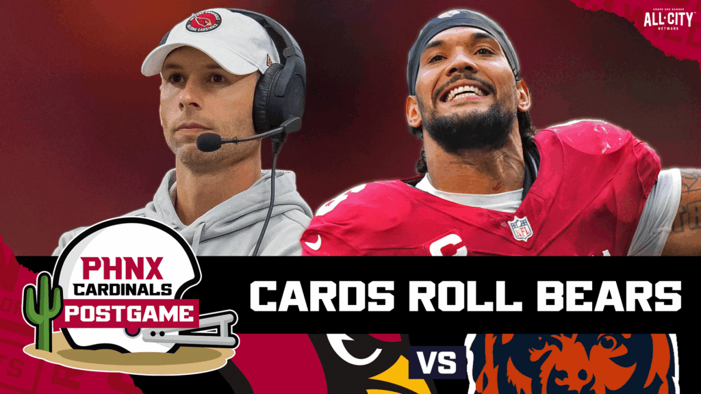 POSTGAME: Arizona Cardinals DEMOLISH Chicago Bears & Caleb Williams Behind Six Sack Defensive Rout