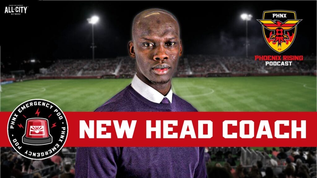 EMERGENCY POD: Phoenix Rising Names Pa-Modou Kah Head Coach