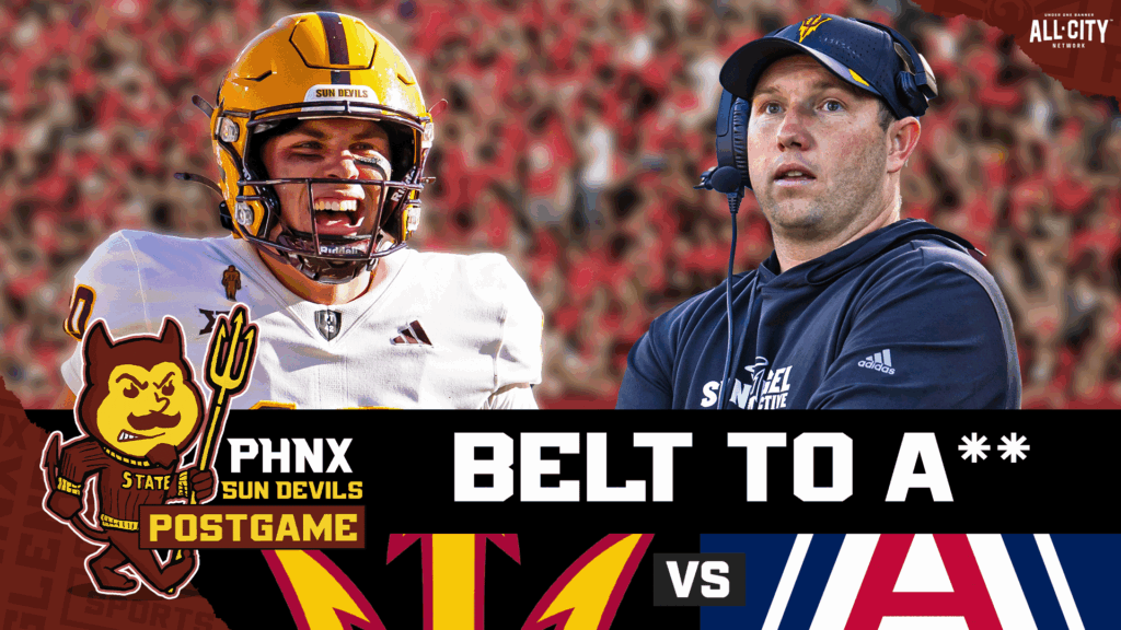 POSTGAME: Arizona State EMBARRASSES Arizona With Big 12 Championship Berth On The Line