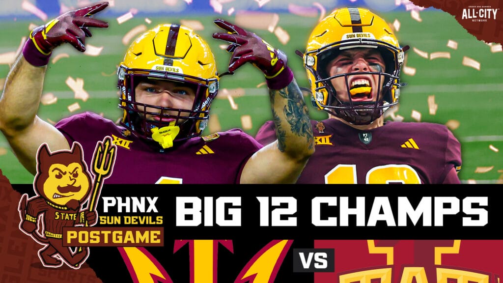 POSTGAME: The Arizona State Sun Devils Are Big 12 CHAMPIONS, Punch Ticket To CFP Behind Cam Skattebo