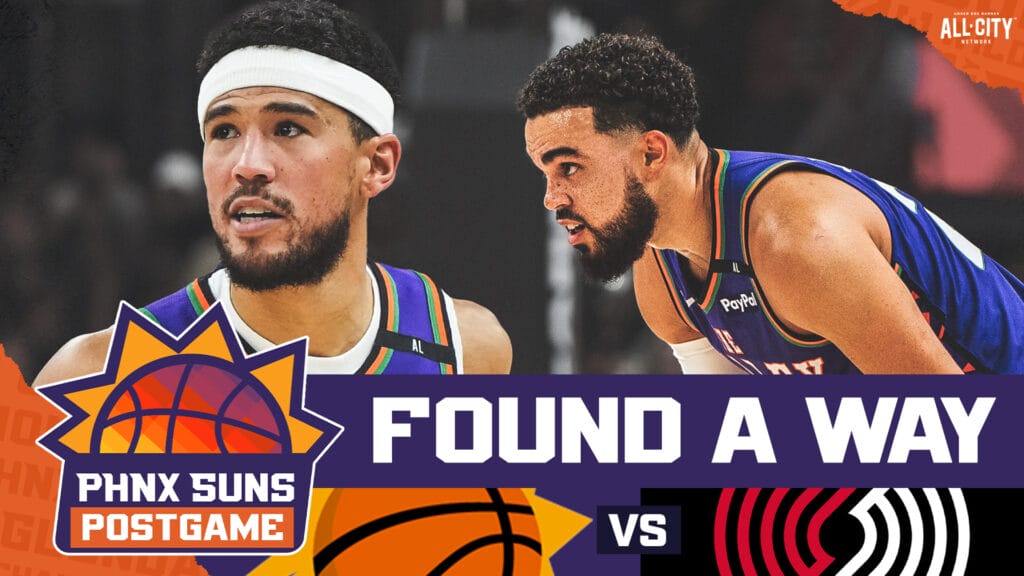 Booker, Phoenix Suns SHAKE OFF 3rd Quarter Struggles To Beat Trail Blazers