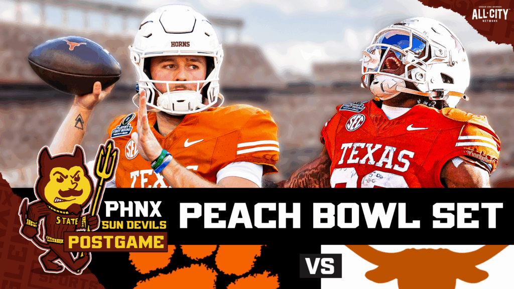 POSTGAME: Texas Longhorns Run Clemson Tigers Off The Field, Advance To Play Arizona State