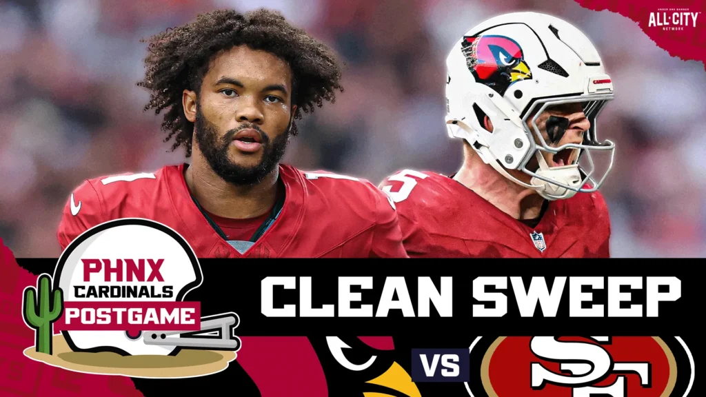 POSTGAME: Kyler Murray’s BIG DAY Helps Arizona Cardinals SWEEP San Francisco 49ers In Season Finale