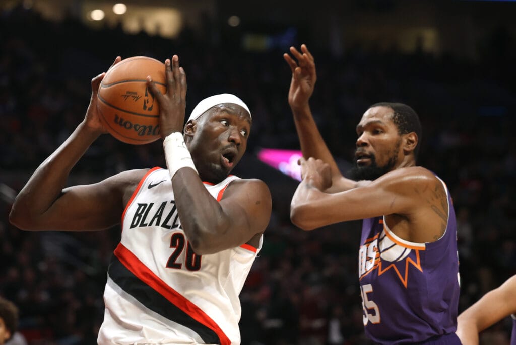 Duop Reath is a potential trade target for the Phoenix Suns before the 2025 NBA Trade Deadline, so here's a look at the stretch-big's game