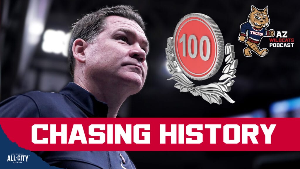 Can Arizona’s Tommy Lloyd Secure HISTORIC 100th Career Win vs Texas Tech ?