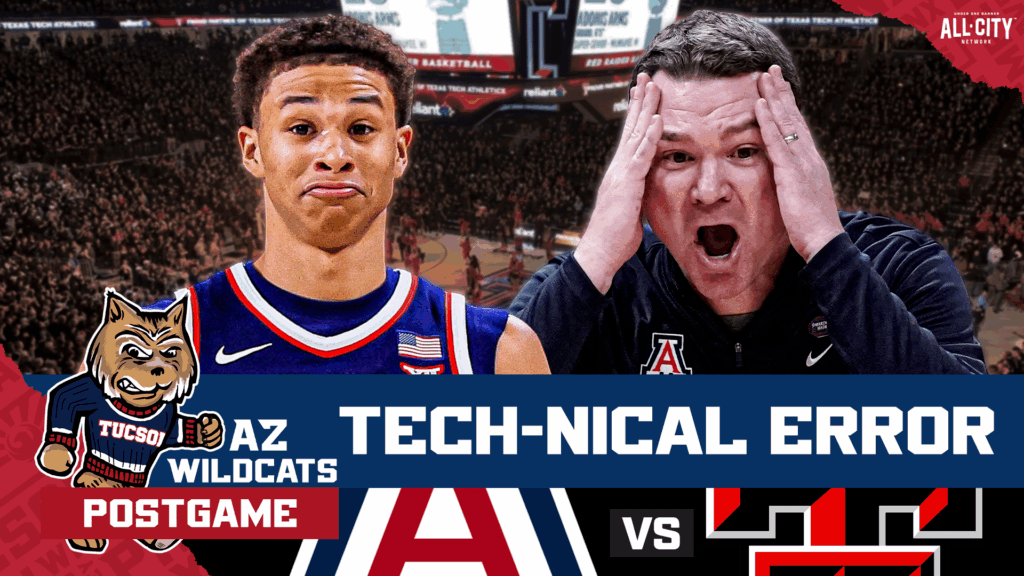 Arizona Leaves Lubbock with FIRST Big 12 Loss to Texas Tech in Search of Tommy Lloyd’s 100th Win