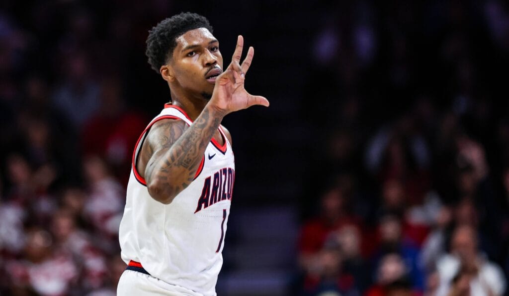 Caleb Love and the Wildcats host the No. 3 Cyclones on Monday.