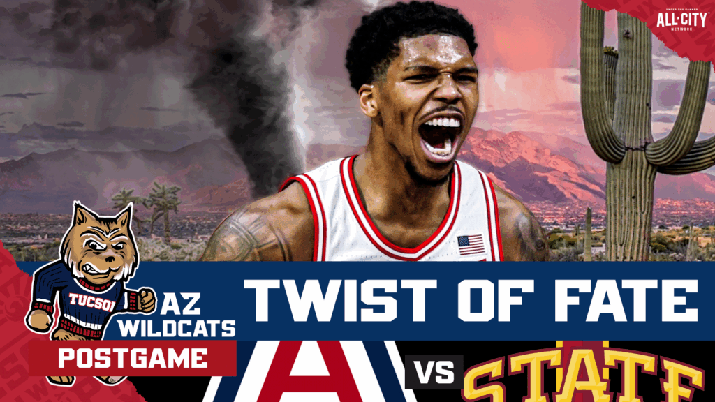 Caleb Love’s MIRACLE Buzzer-Beater Powers Arizona Past #3 Iowa State in Overtime Thriller