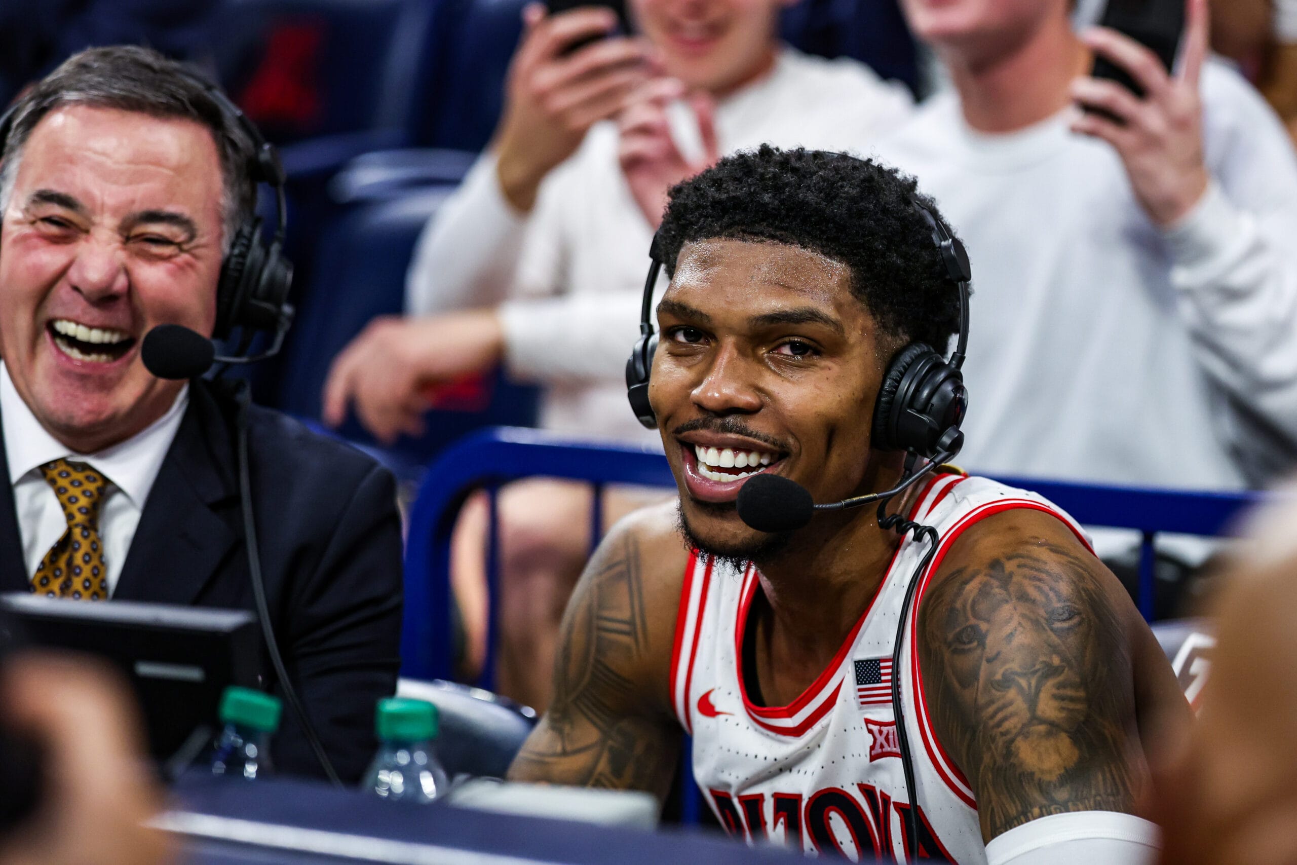 Wildcats basketball player Caleb Love