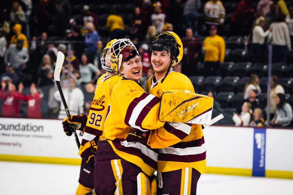 Sun Devil hockey continues to impress in its first season of NCHC play.
