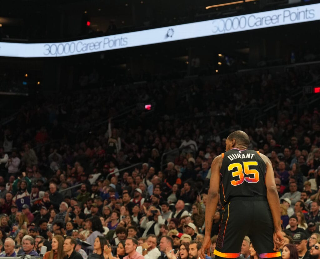 Even in a loss, Kevin Durant and the Phoenix Suns returned to their happy place as KD became the NBA's 8th player to ever reach 30,000 points